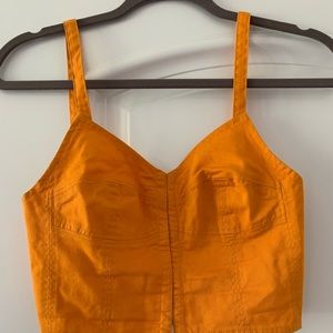 Aritizia Wilfred Bustier Crop Top